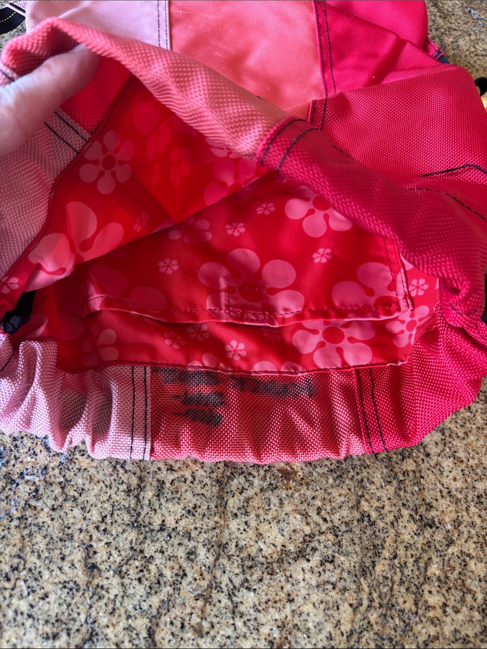 Timbuk2 Pink Gradient Drawstring Backpack - Picture 4 of 4